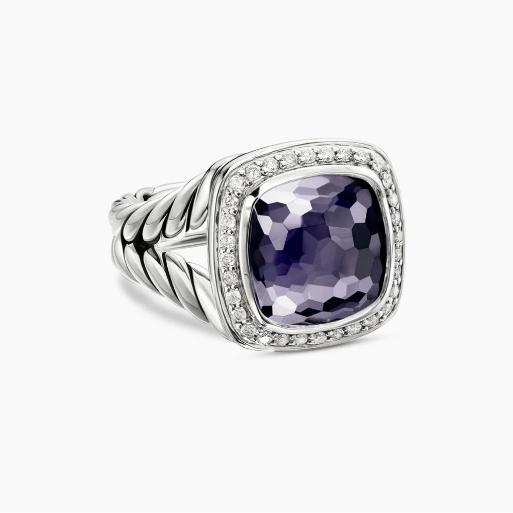 David Yurman Albion 11mm ring BLACK ORCHID